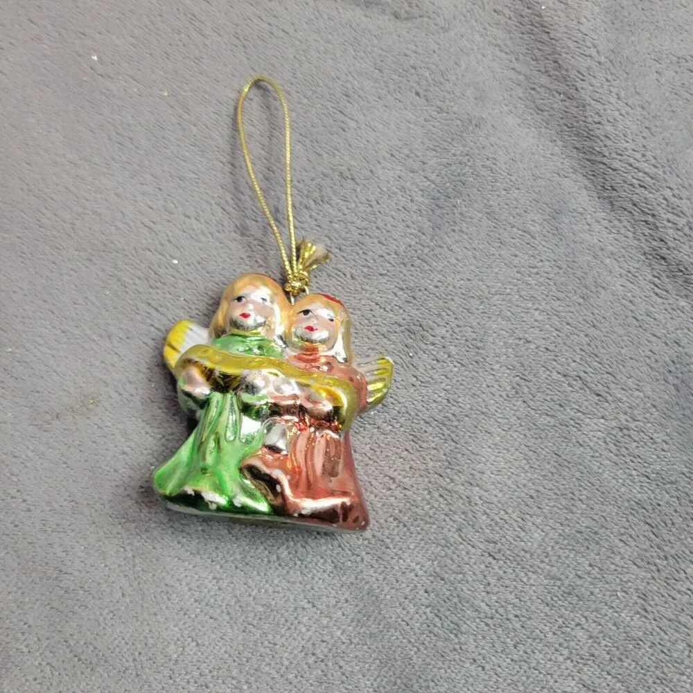 Vintage Twin Angel Christmas Ornament‎